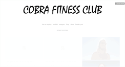 Desktop Screenshot of cobrafitnessclub.com
